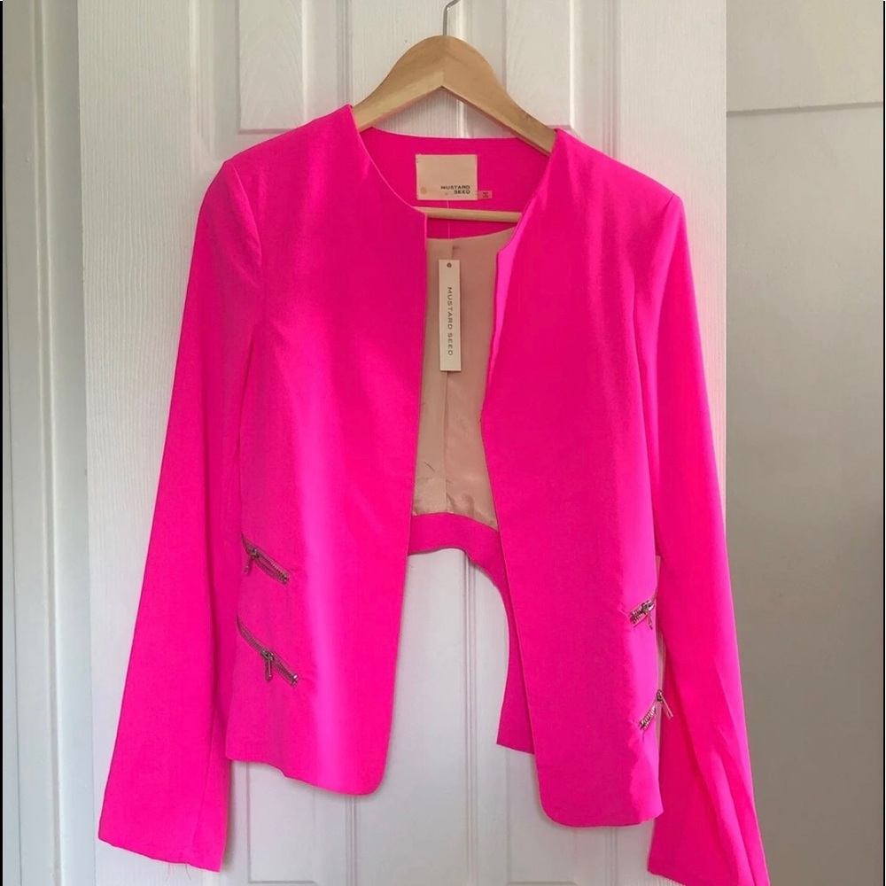 Hot Pink Blazer